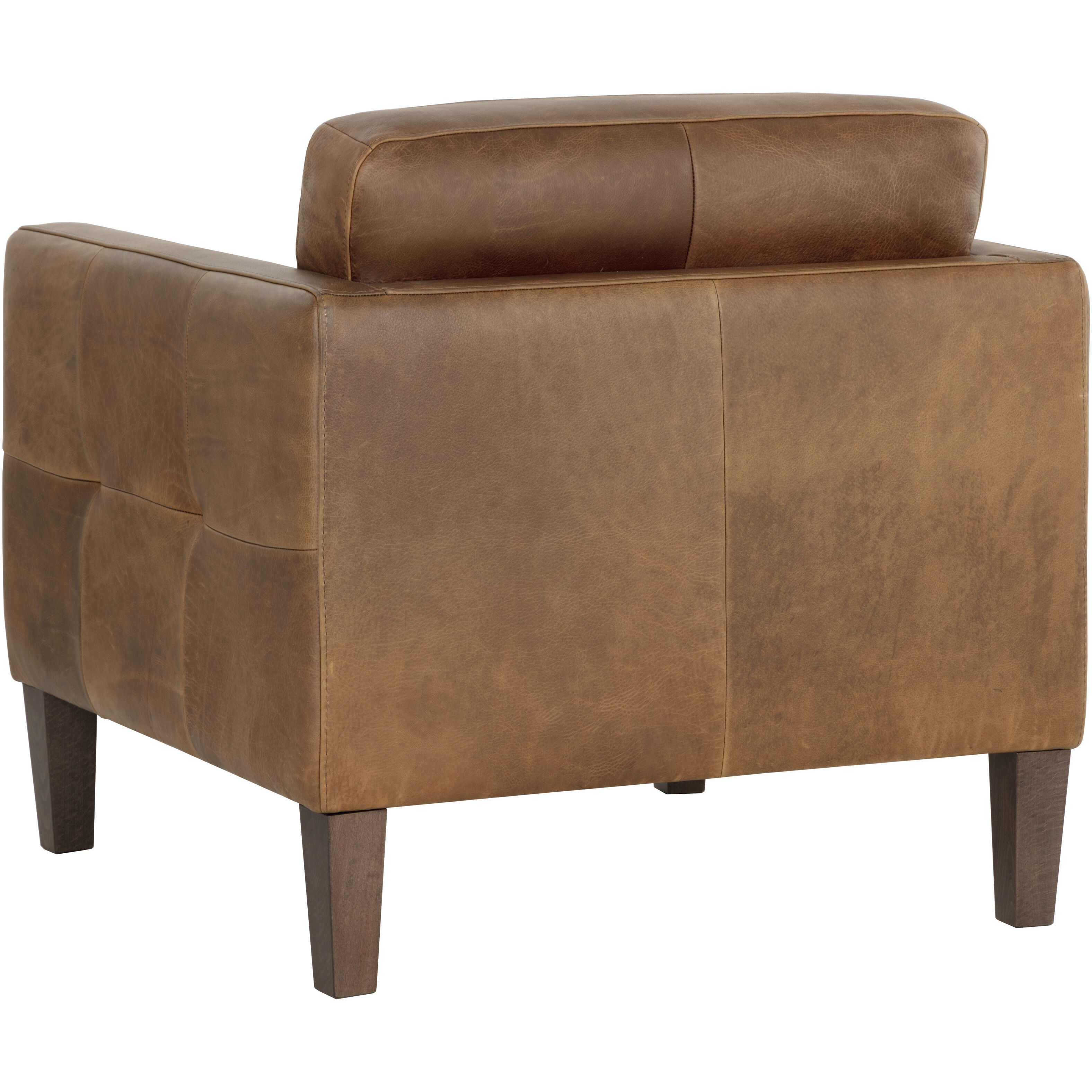 Karmelo Cognac Leather Armchair